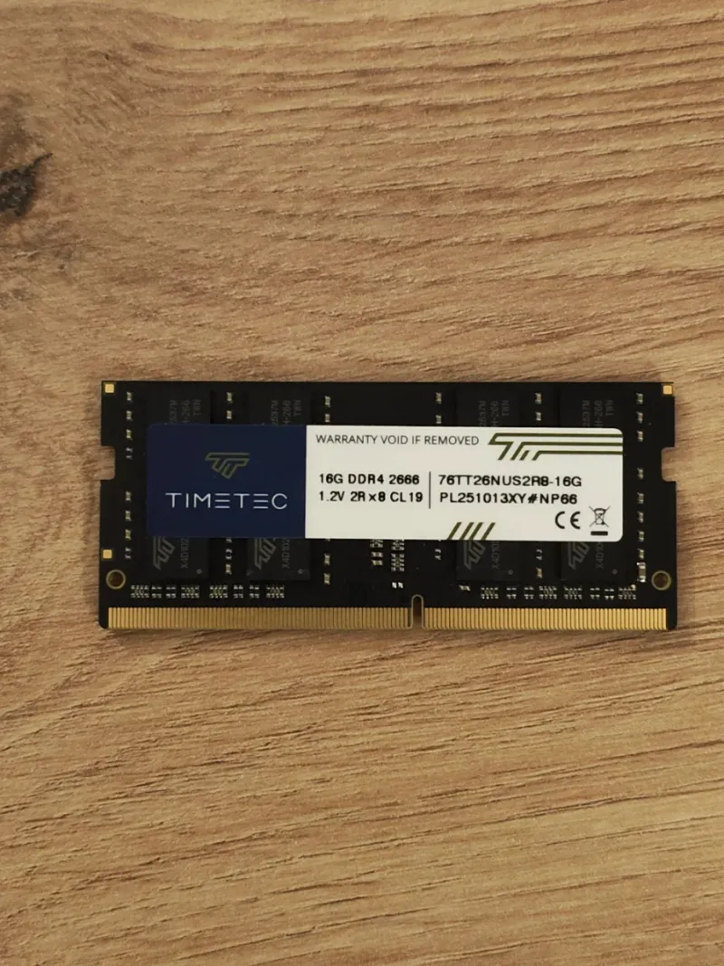 Timetec 16GB DDR4 2666MHz RAM para portátil - Testada afbeelding 2