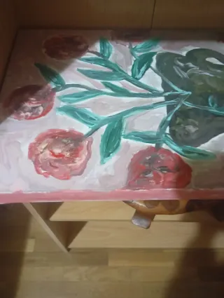 Cuadro Arte Puri Flores Rosas por encargo bodegon