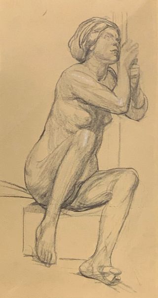 Dibujo. Mary Sargant Florence (1857-1954)