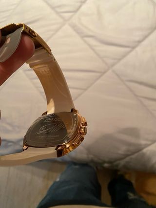 Reloj Time Force Edición Limitada Oro Blanco cr7