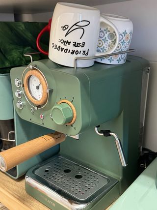 Cafetera Verde CREATE