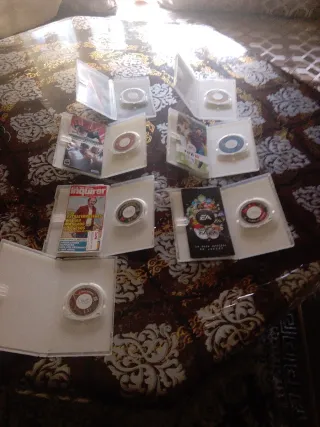 PSP Juegos Varios (Spider-Man, GTA, FIFA)