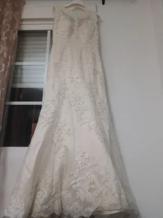 Vestido de Novia Blanco Encaje