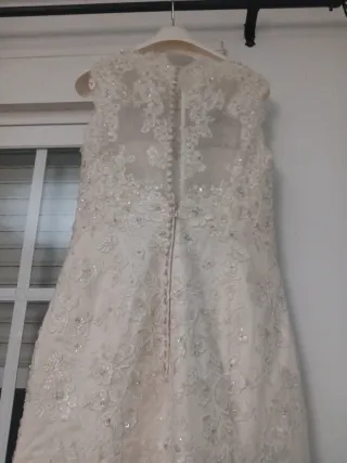 Vestido de Novia Blanco Encaje