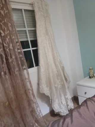 Vestido de Novia Blanco Encaje