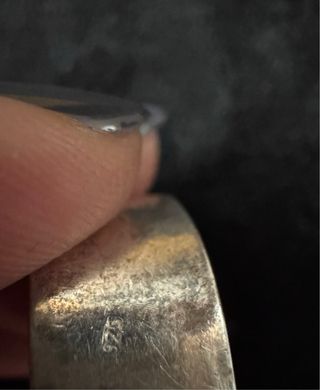 Sortija plata con circonitas joya36