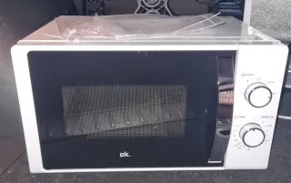 Microondas OK. Blanco