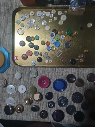 Lote de botones para coleccionistas