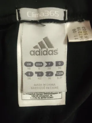 Conjunto Adidas Mujer Blanco y Negro