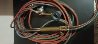 Soplete de acetileno con mangueras