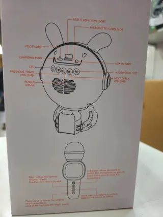 Altavoz Karaoke Portátil