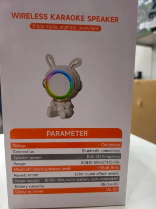Altavoz Karaoke Portátil