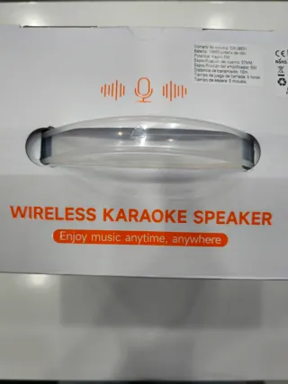 Altavoz Karaoke Portátil