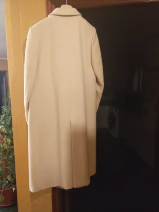 Abrigo largo Mudarra beige