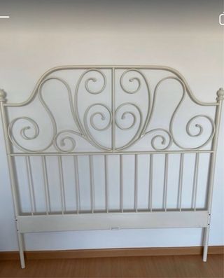 Cabecero Forja Blanco Ikea 165x145