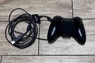 Controller Xbox 360 Nero con Cavo USB