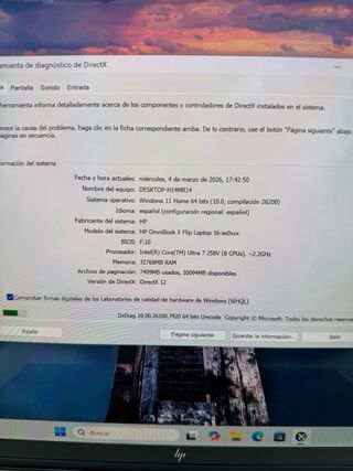 HP OmniBook X Flip 16-AS0000NS Gris/Plata