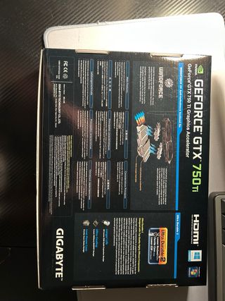 Tarjeta Gráfica Gigabyte GTX 750 Ti 2GB
