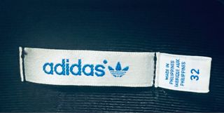 Chaqueta Adidas Vintage Negra y Dorada