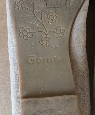 ZAPATOS BAILARINA GORILA T.36