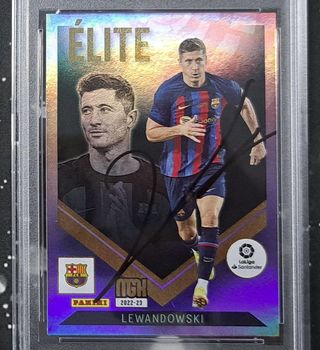 AUTÓGRAFO ORIGINAL DE LEWANDOWSKI EN CARD
