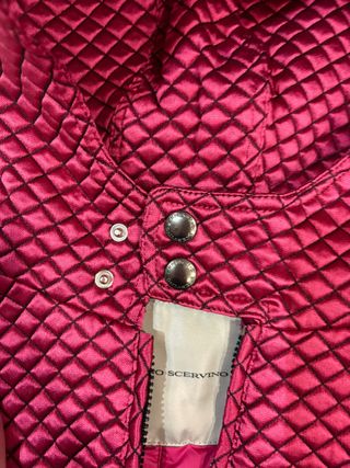 Gilet Ermanno Scervino rosso trapuntato