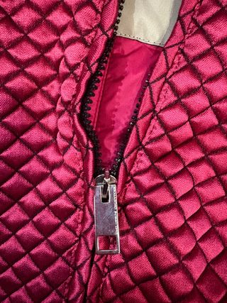 Gilet Ermanno Scervino rosso trapuntato