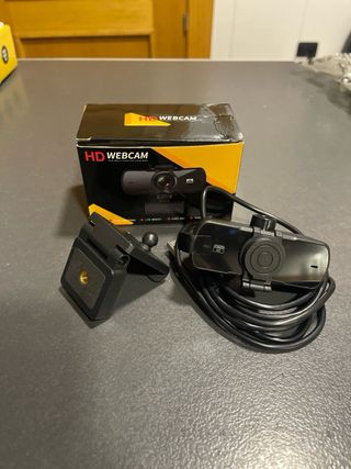 Webcam HD Negra