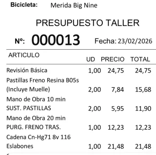 Bicicleta Merida Big Nine 20 L Gris 2022