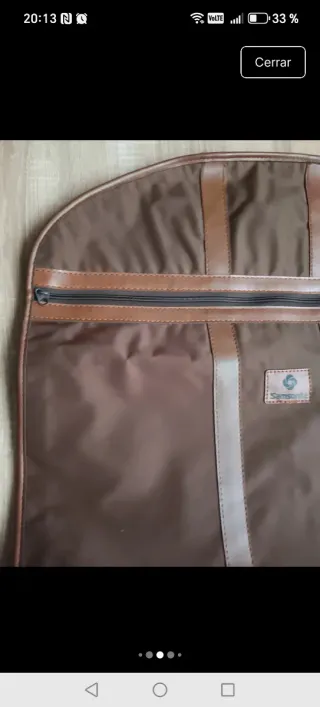 Portatrajes Samsonite Marrón