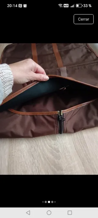 Portatrajes Samsonite Marrón