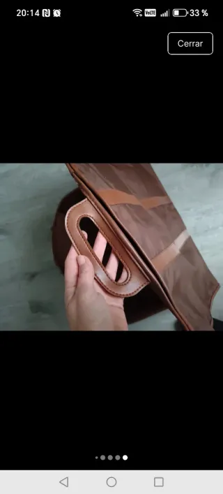 Portatrajes Samsonite Marrón