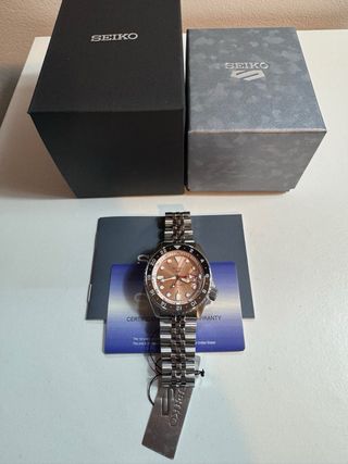 Seiko 5 Sports GMT Edición Limitada nuevo