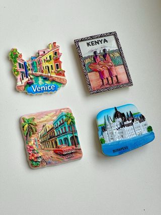 Imanes Venecia, Cuba, Kenia, Budapest