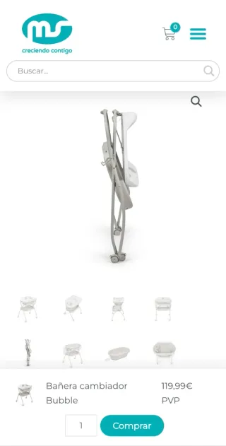 Bañera Cambiador Bubble Infantil