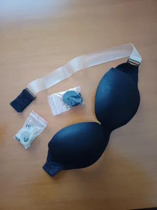 Reggiseno SÌèLEI effetto schiena nuda nero