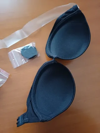 Reggiseno SÌèLEI effetto schiena nuda nero