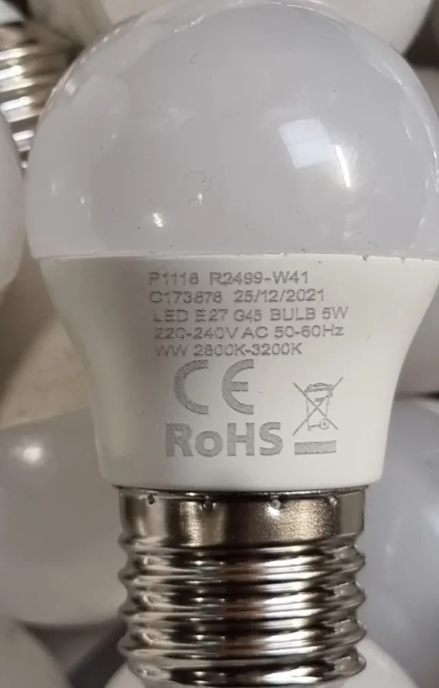 Bombilla LED 5W 220v blanco Cálido NUEVAS