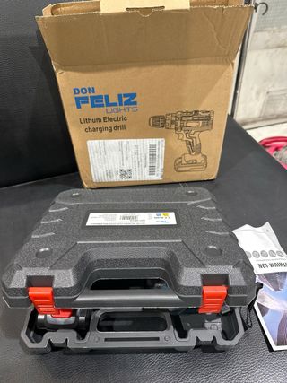 Taladro Atornillador Eléctrico con Accesorios