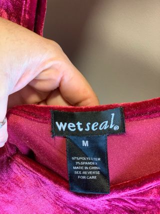 Vestido Magenta Vintage Talla M