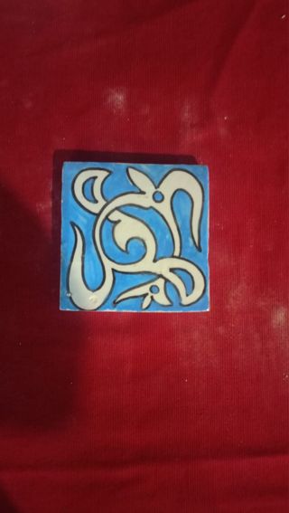 Azulejo artesanal 10x10 cm