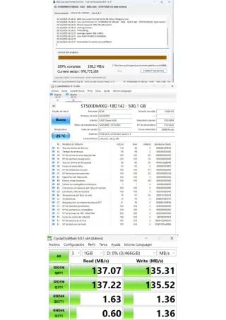 Lote 4 Discos Duros 3.5" (2TB) + 3TB
