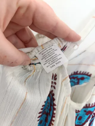 Mono ancho estampado paisley