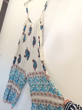 Mono ancho estampado paisley