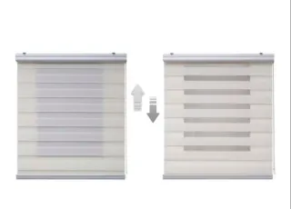 Estor Noche y Día Efecto Lino 140x250 (2 unidades)