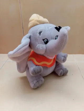 Peluche Dumbo Disney, el original  Hecho en Italia