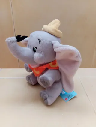 Peluche Dumbo Disney, el original  Hecho en Italia