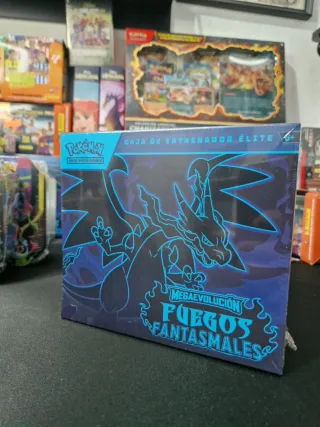 Caja Entrenador Élite Pokémon Fuegos Fantasmales