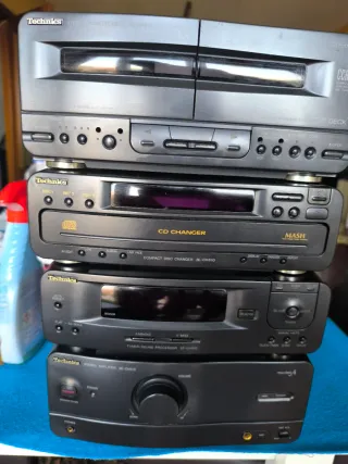 Minicadena Technics Negro