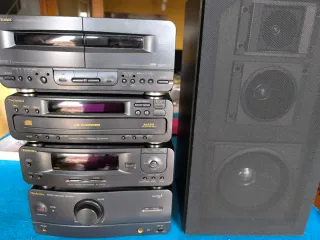 Minicadena Technics Negro